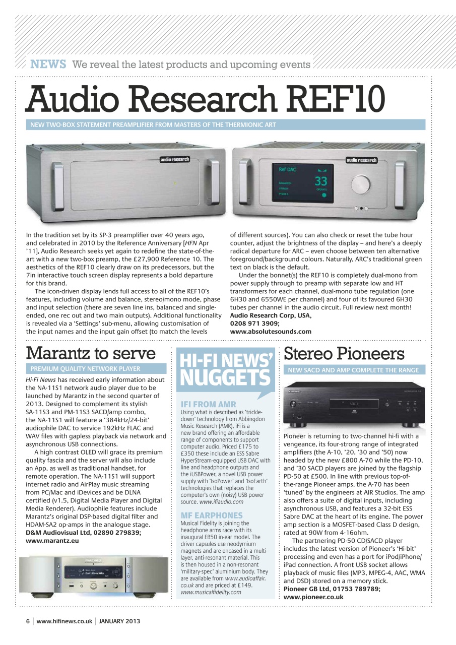 Hi-Fi News Preview Pages