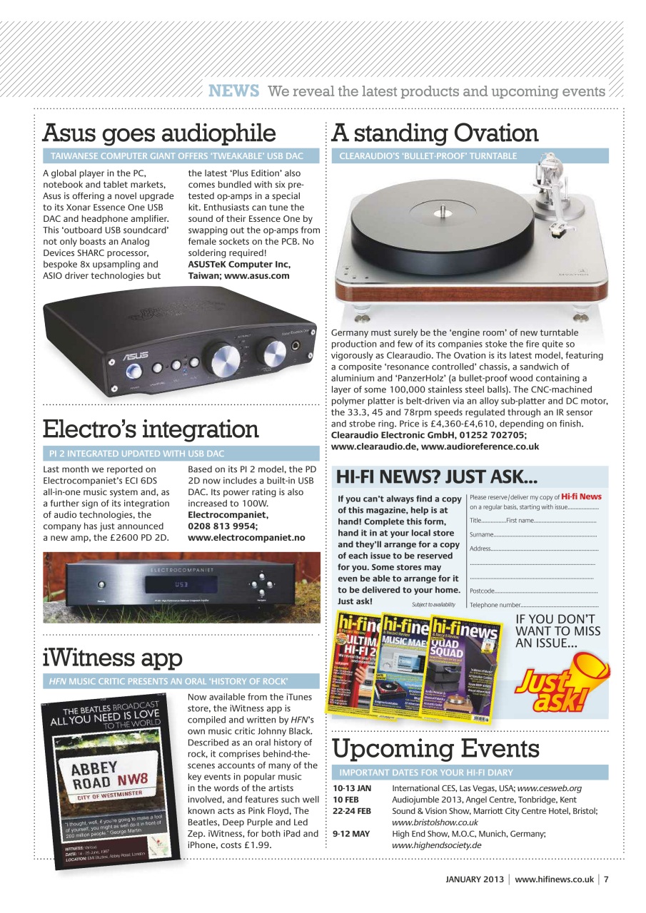 Hi-Fi News Preview Pages