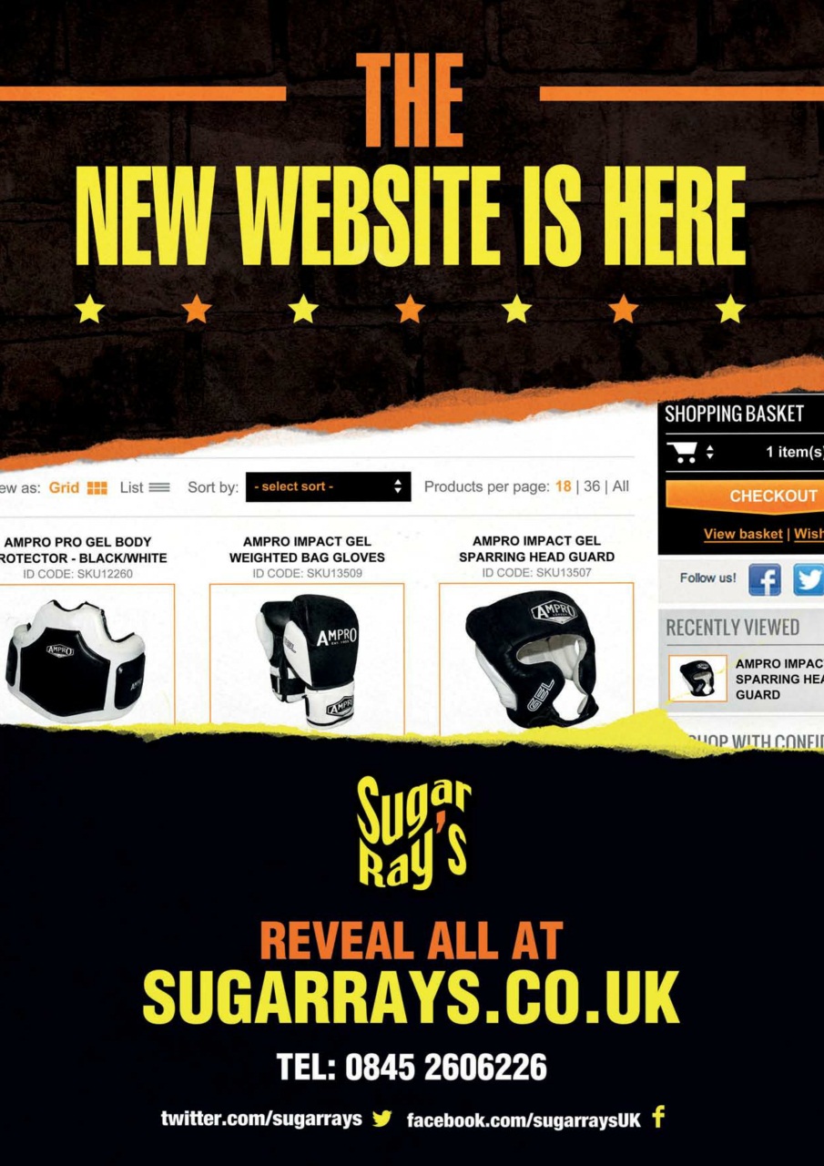 Boxing Monthly Preview Pages