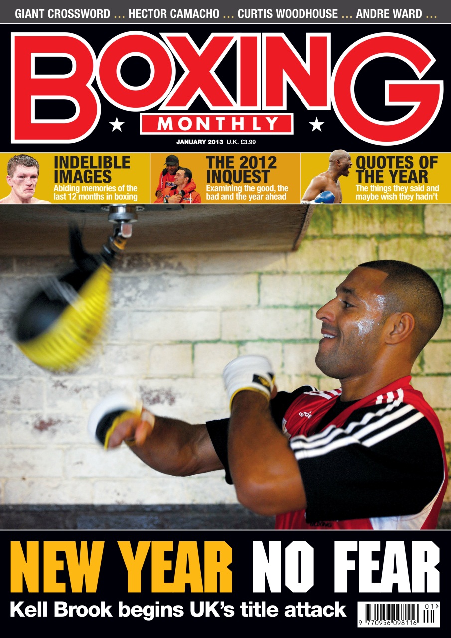 Boxing Monthly Preview Pages
