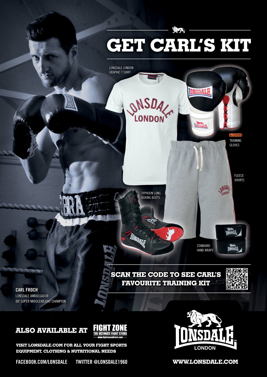 Boxing Monthly Preview Pages