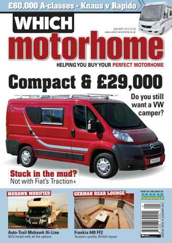 What Motorhome magazine issue January 2013