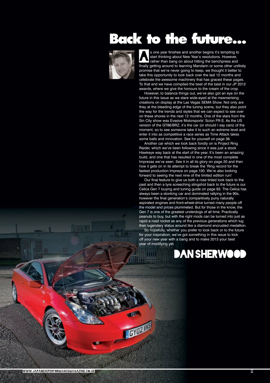 Japanese Performance Preview Pages