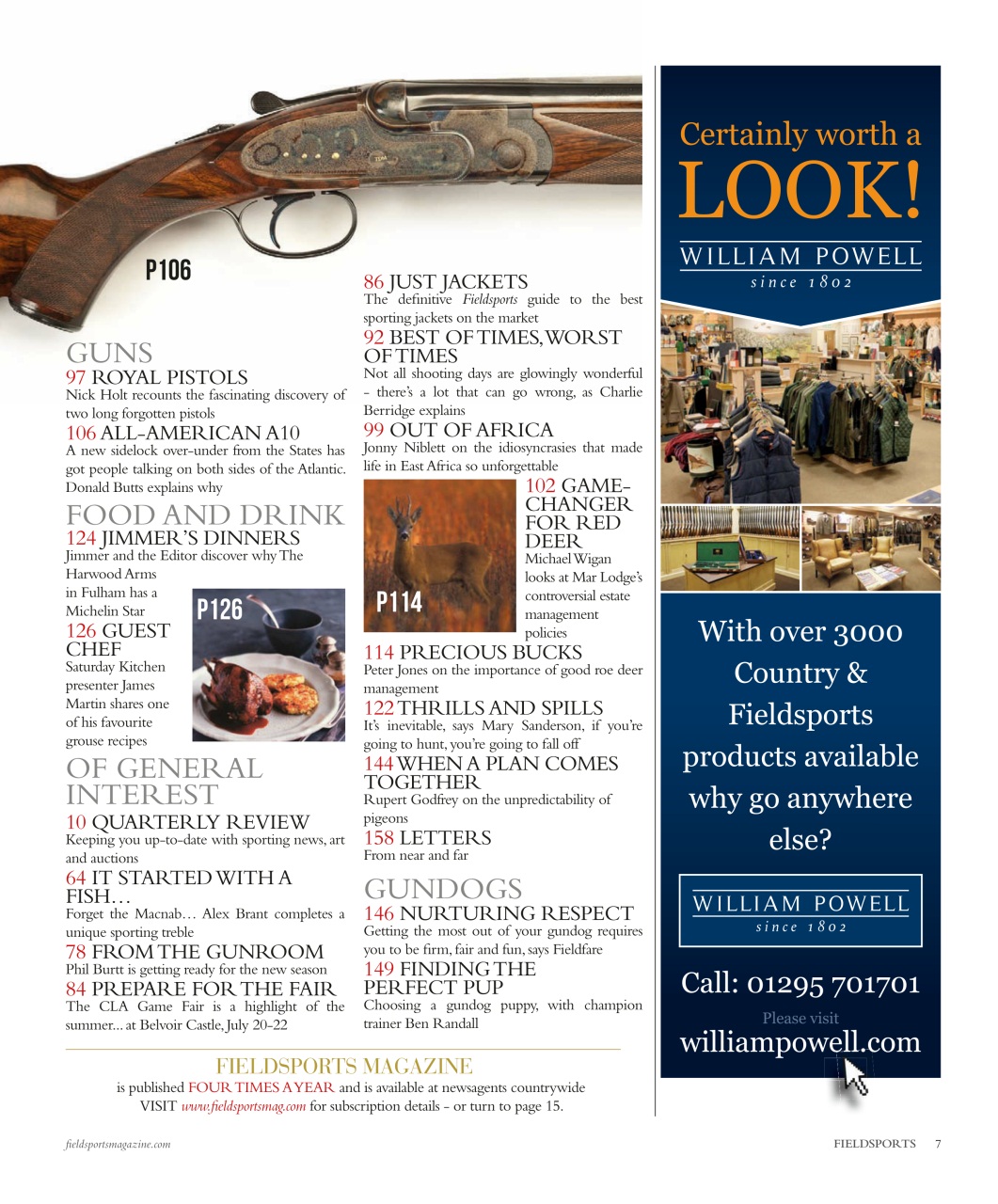Fieldsports Journal Preview Pages