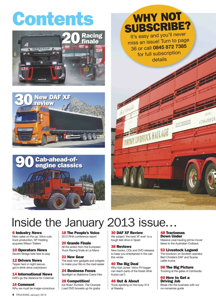 Trucking Magazine Preview Pages