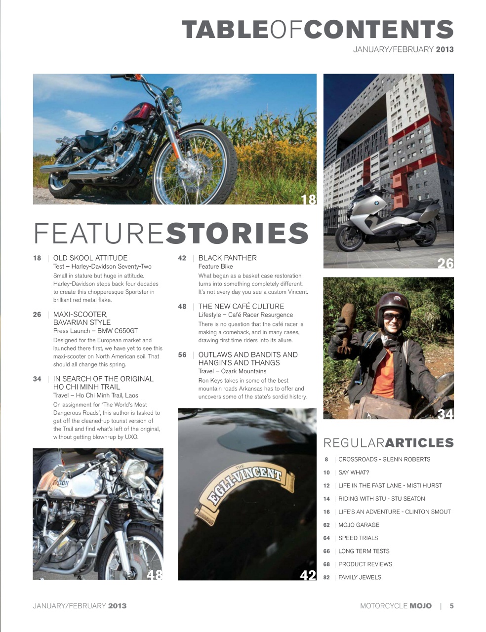 Motorcycle Mojo Preview Pages