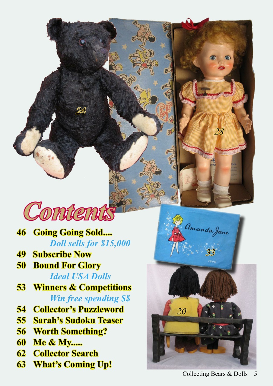 Collecting Bears And Dolls Preview Pages