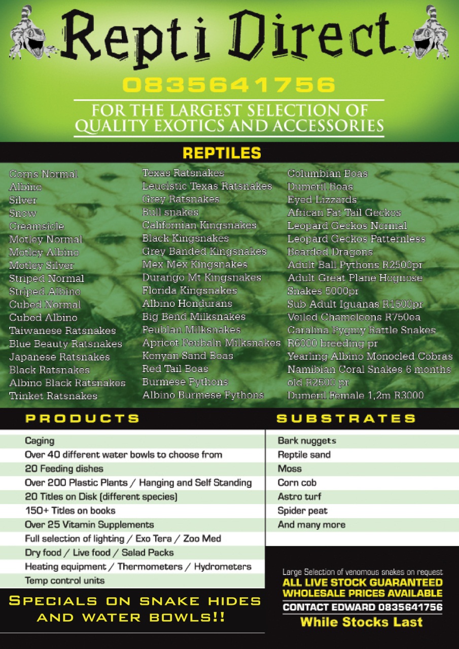 Ultimate Exotics Preview Pages