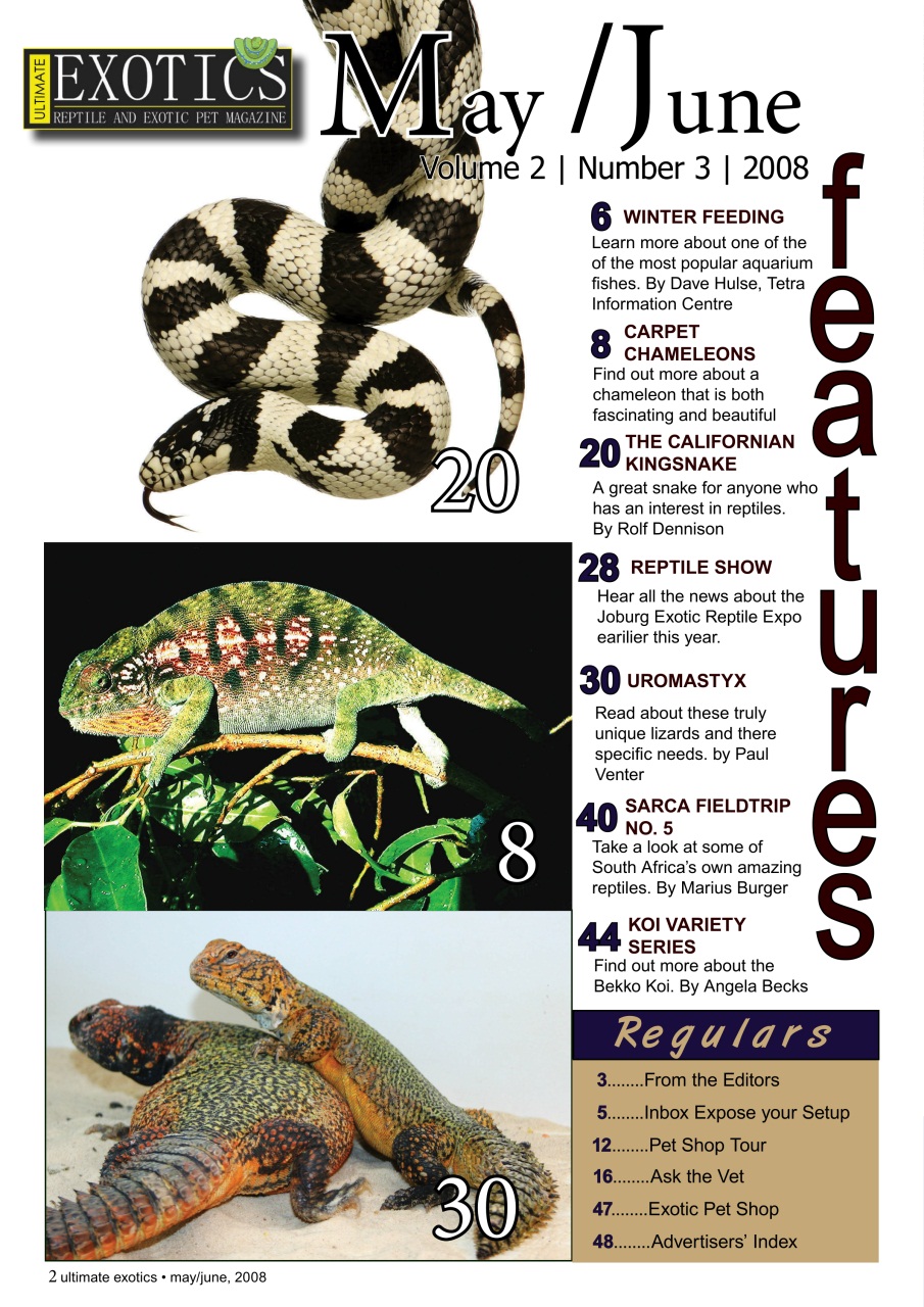 Ultimate Exotics Preview Pages