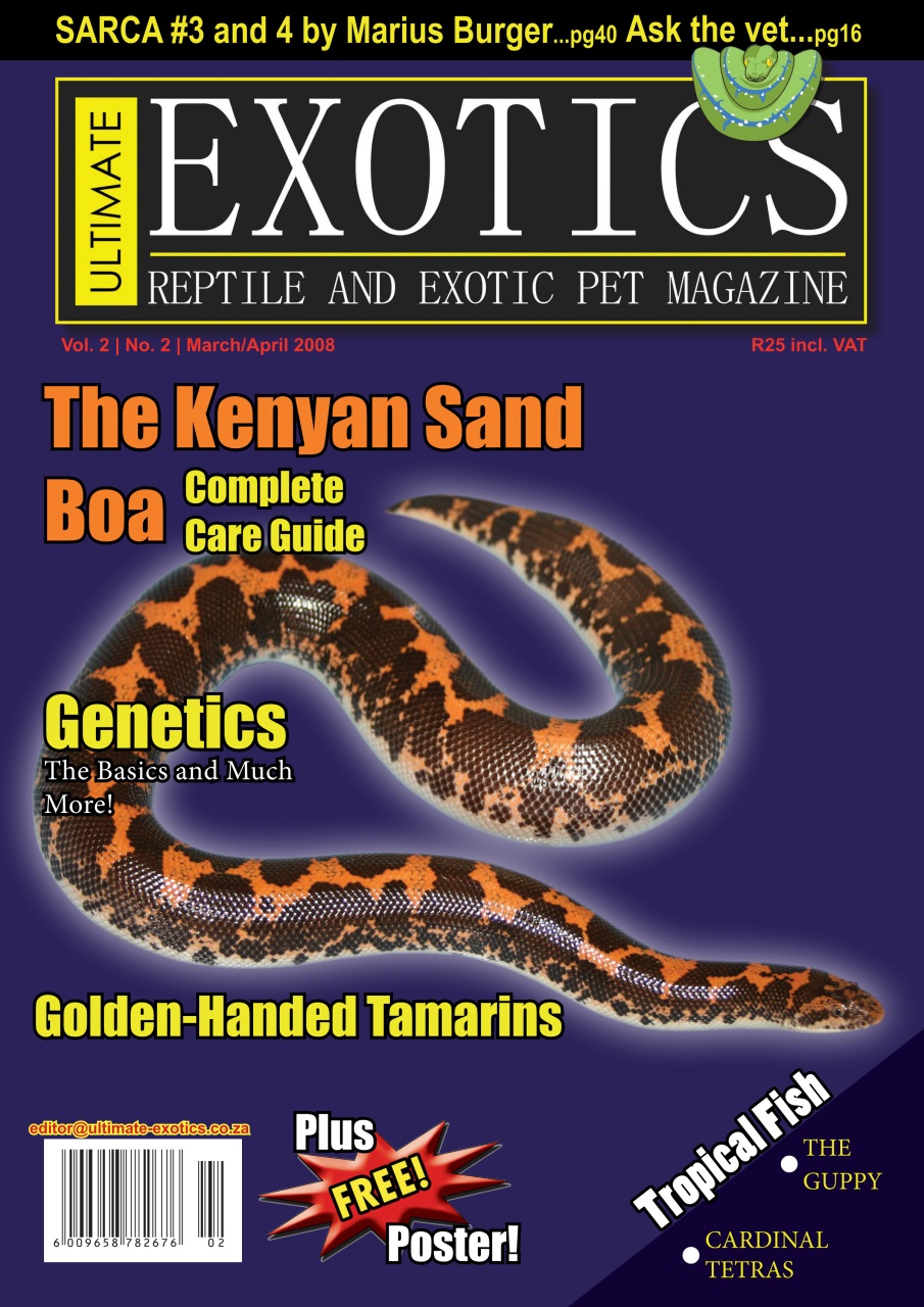 Ultimate Exotics Preview Pages