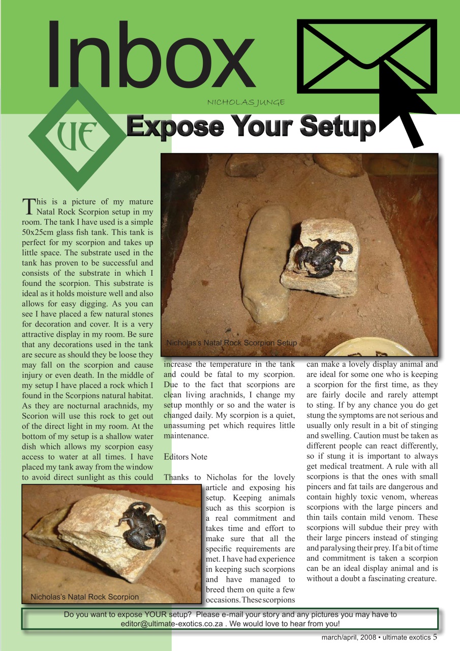 Ultimate Exotics Preview Pages