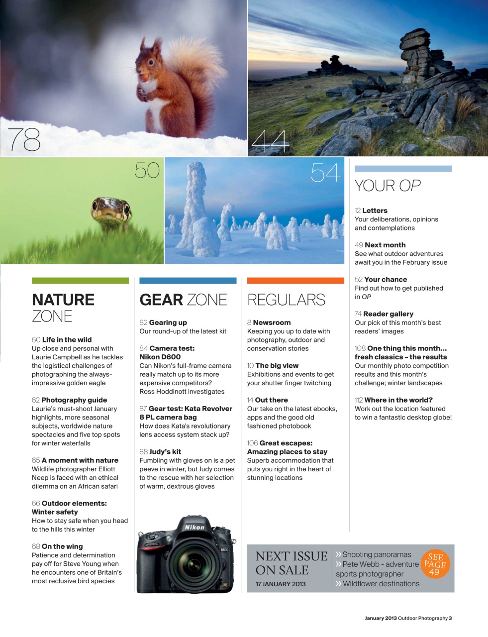 Outdoor Photography Preview Pages