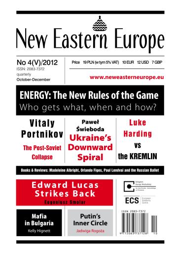 New Eastern Europe issue 
