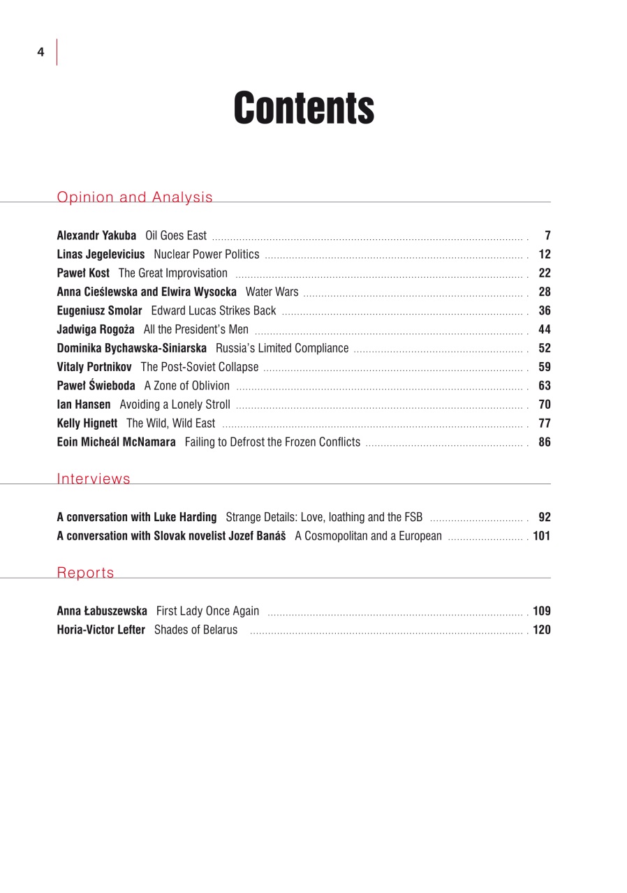 New Eastern Europe Preview Pages