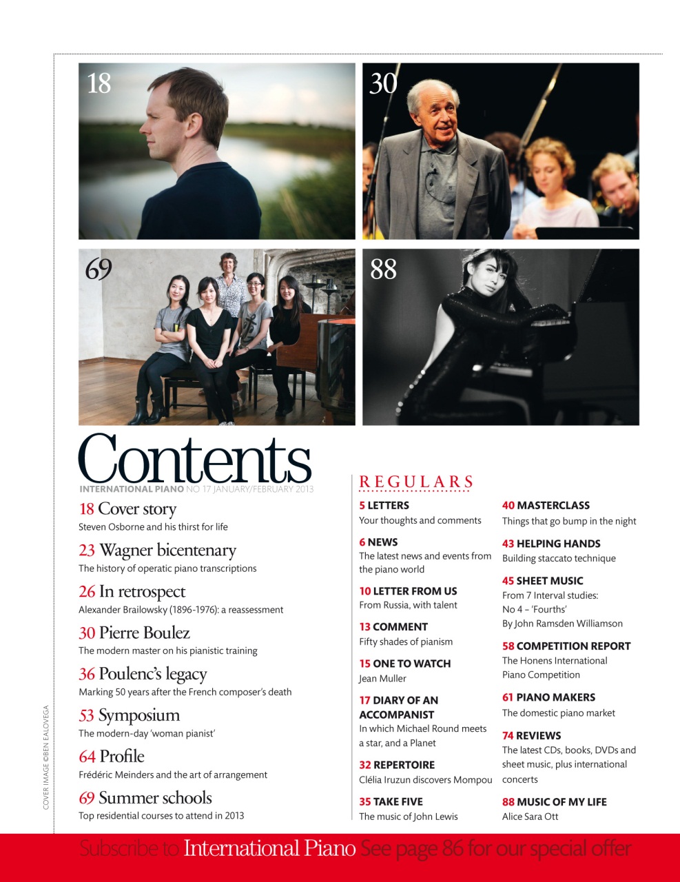 International Piano Preview Pages