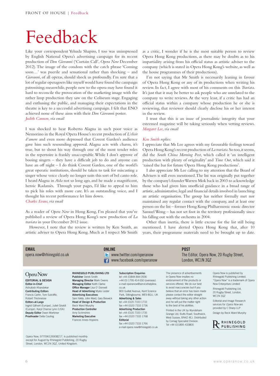 Opera Now Preview Pages