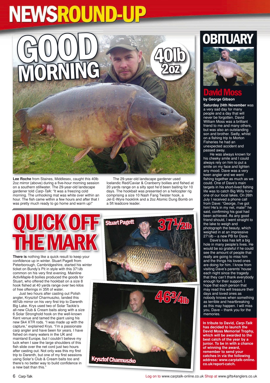 Carp-Talk Preview Pages