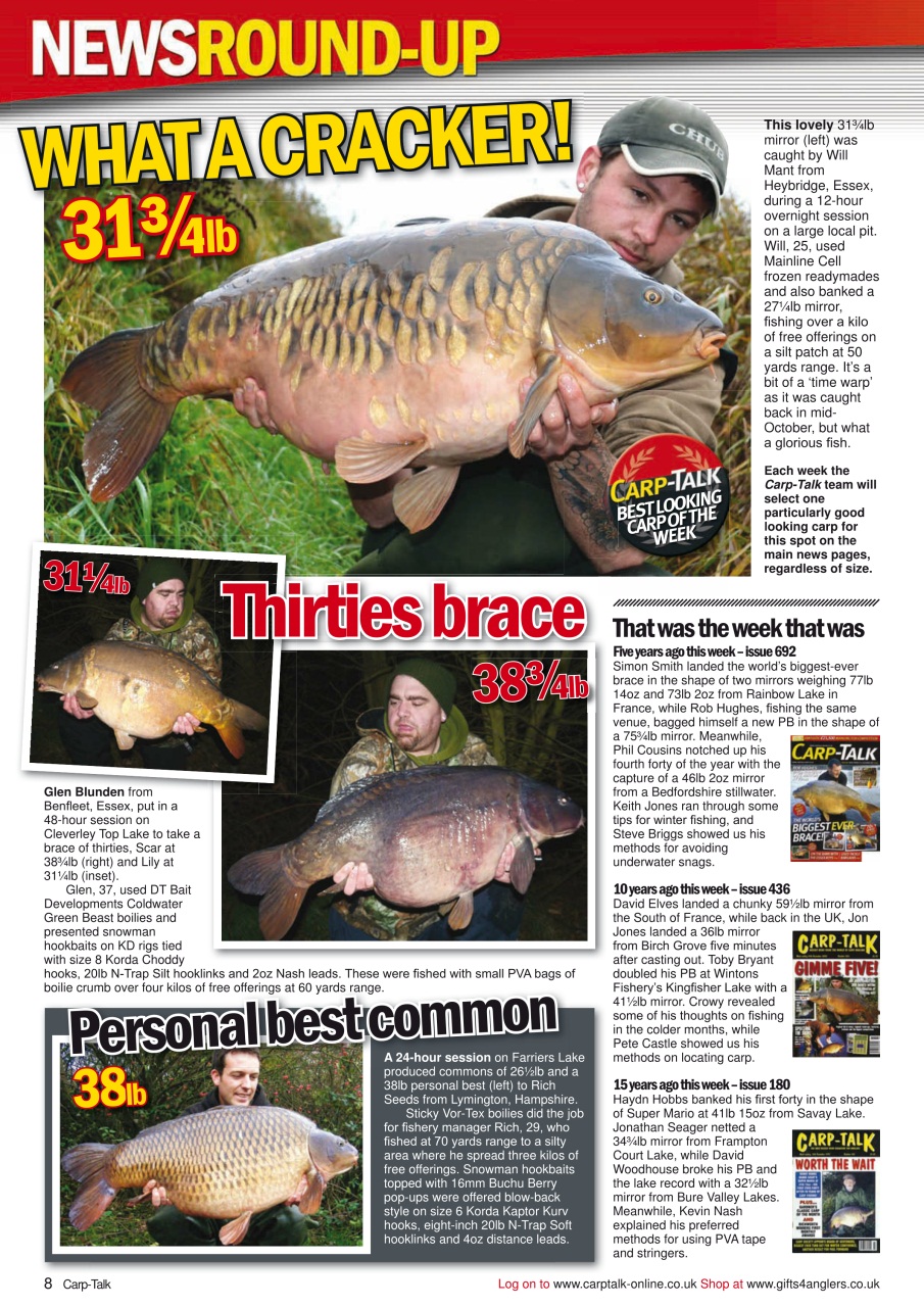 Carp-Talk Preview Pages