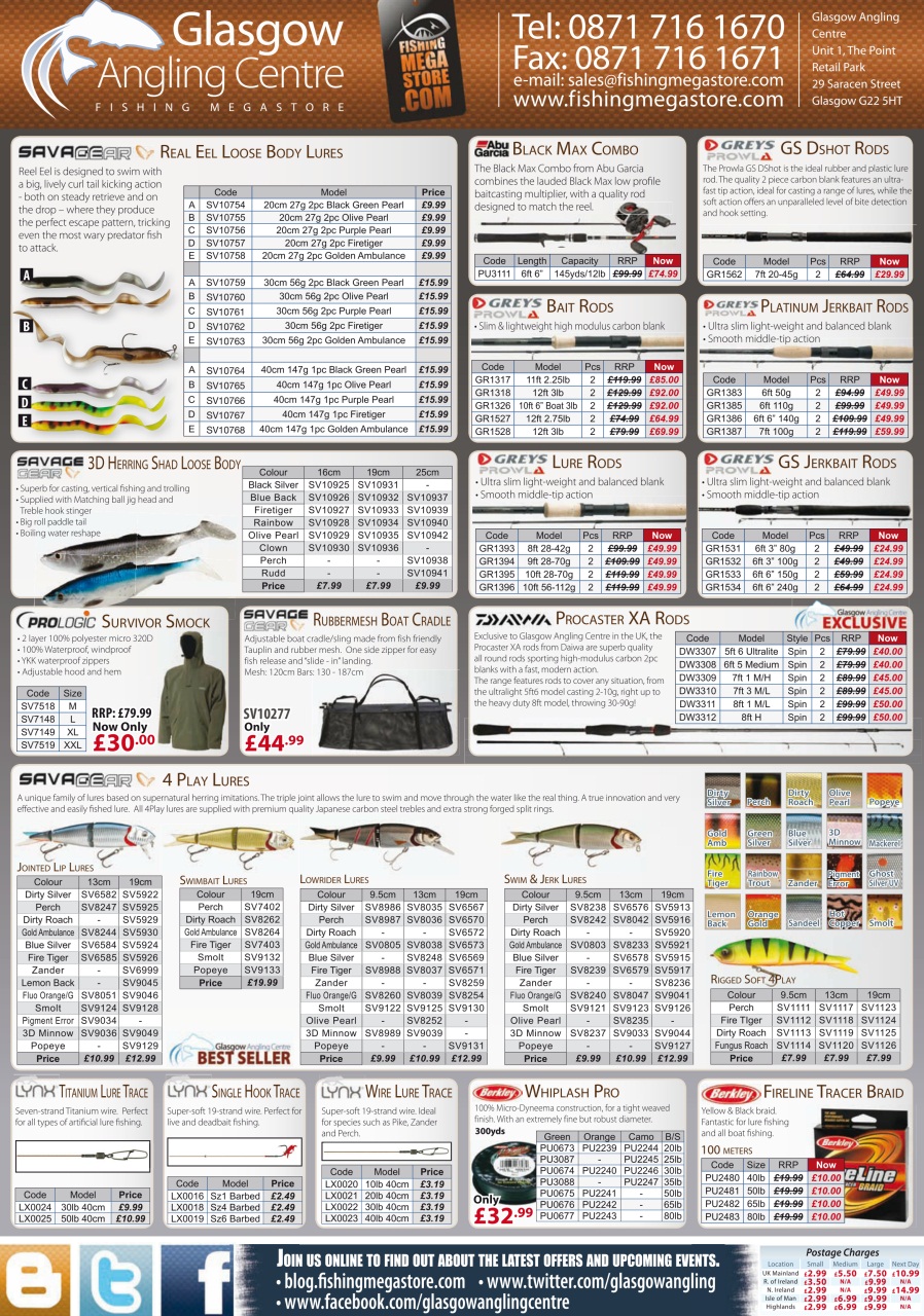 Pike & Predators Preview Pages