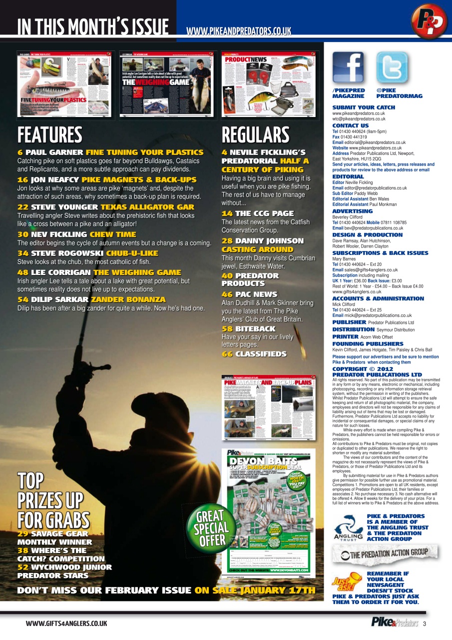 Pike & Predators Preview Pages