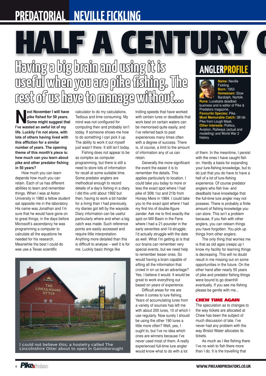 Pike & Predators Preview Pages
