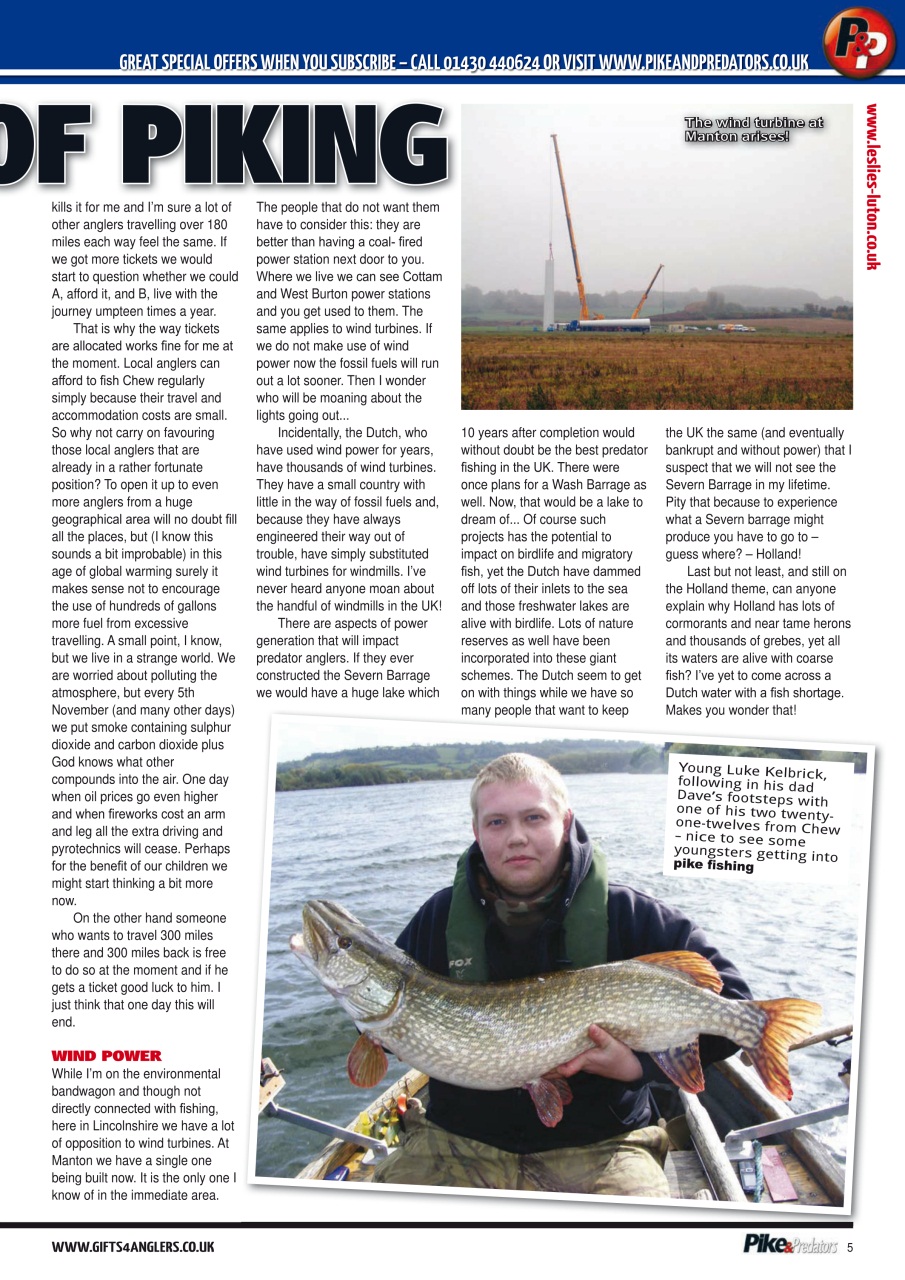 Pike & Predators Preview Pages