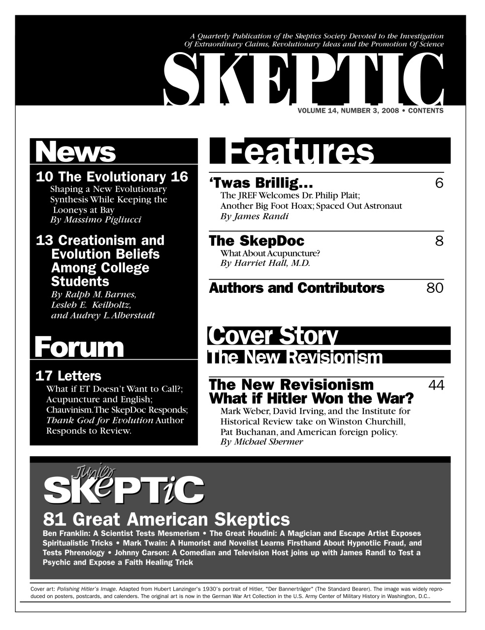Skeptic Preview Pages