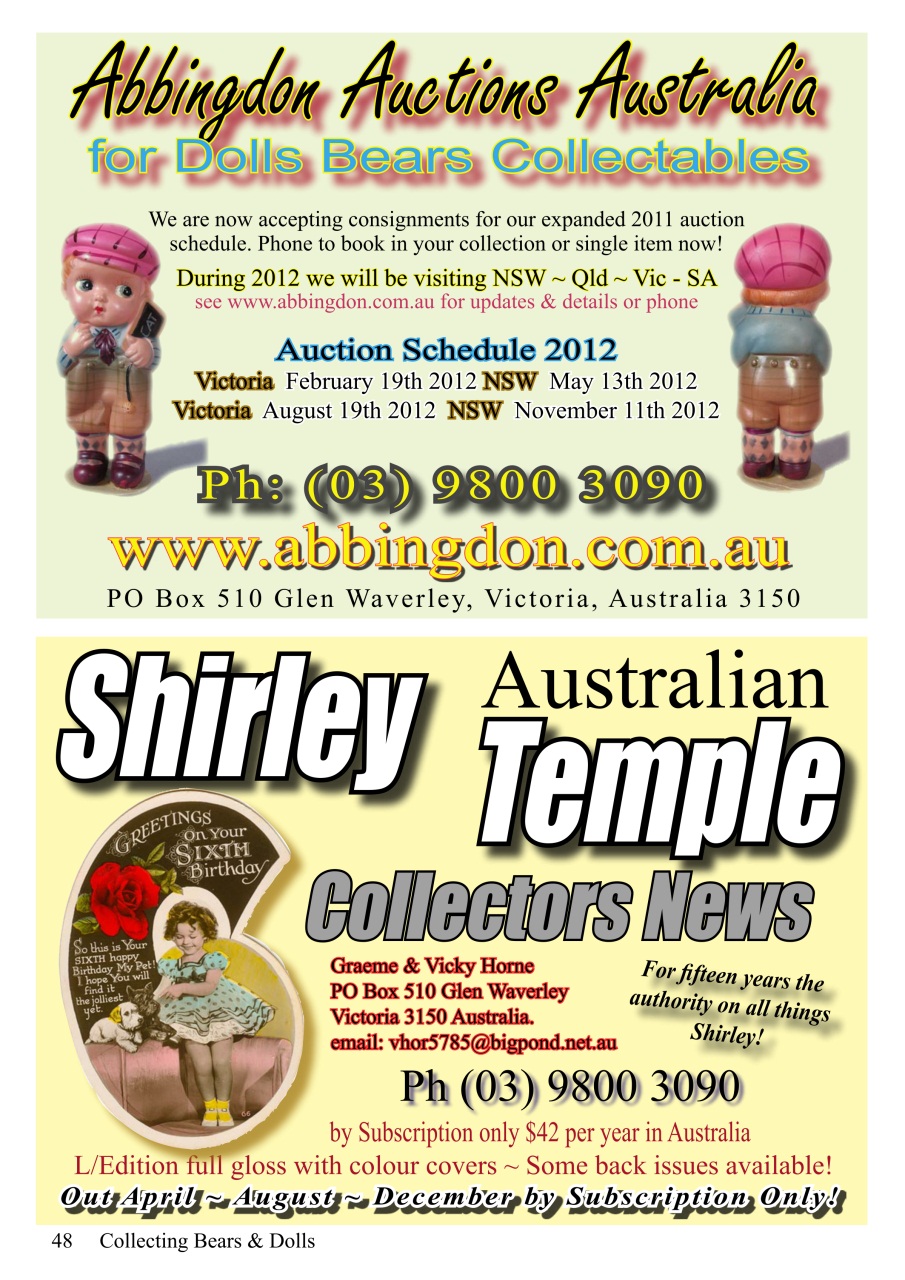 Collecting Bears And Dolls Preview Pages