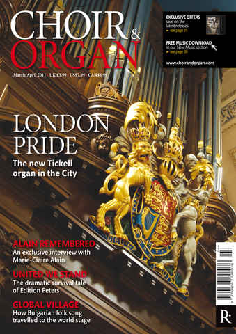 Choir & Organ issue Mar-Apr 2011
