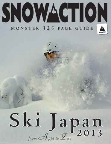 Snow Action issue Ski & Snowboard Japan 2013