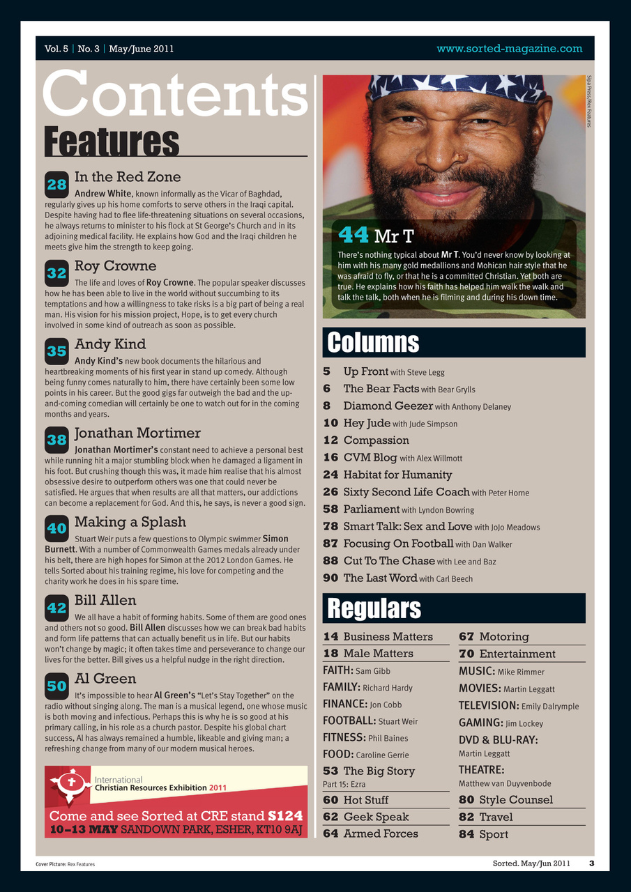 Sorted Magazine – The men's mag with morals Preview Pages