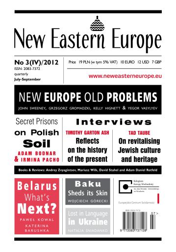 New Eastern Europe issue 