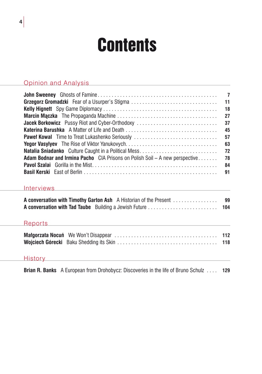 New Eastern Europe Preview Pages