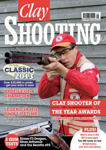 Clay Shooting issue January 2013