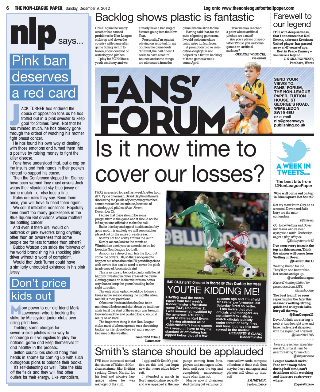 The Non-League Football Paper Preview Pages