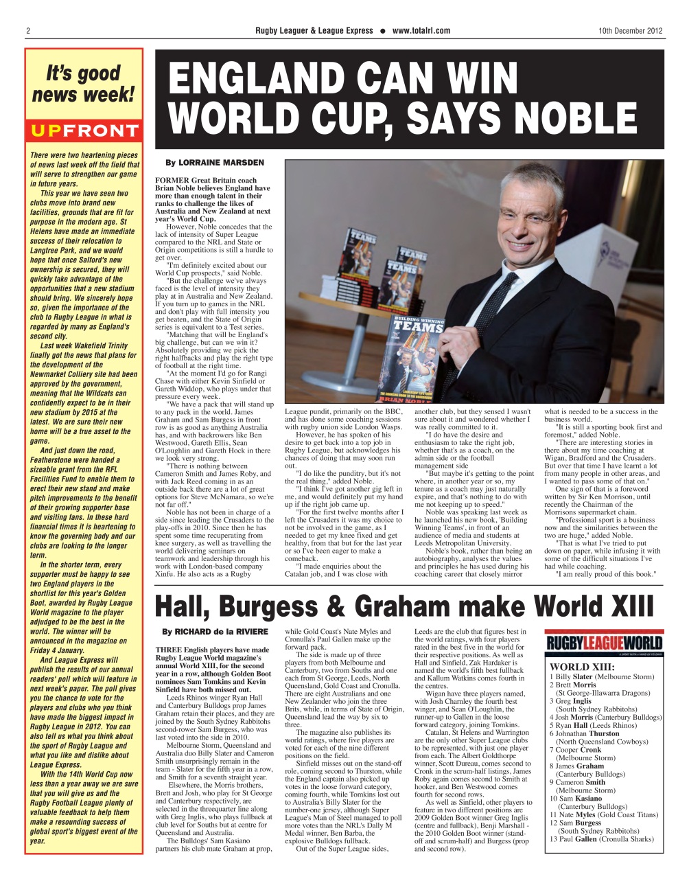 League Express Preview Pages