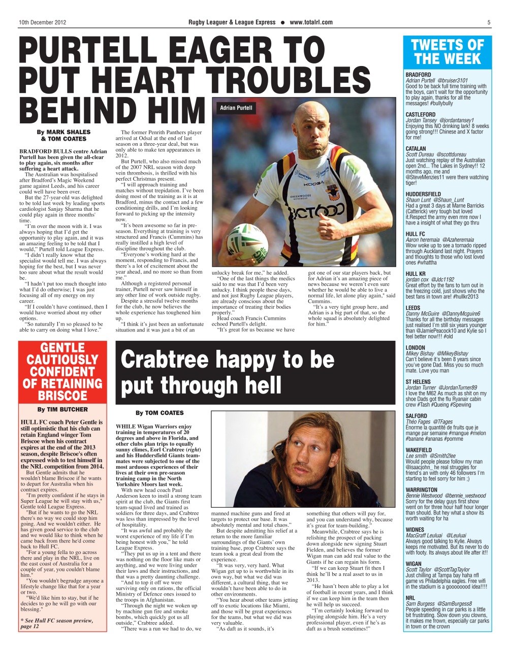 League Express Preview Pages