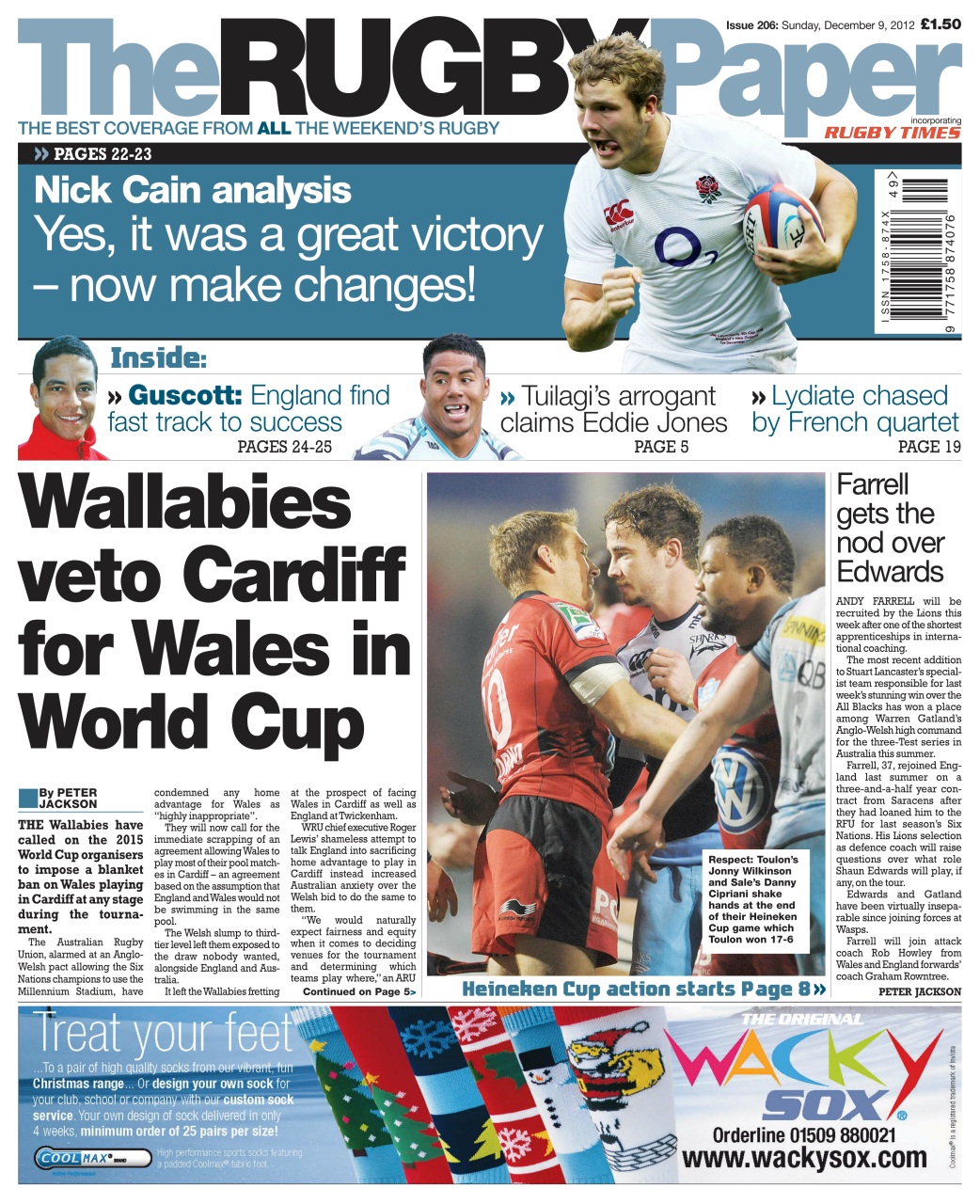 The Rugby Paper Preview Pages