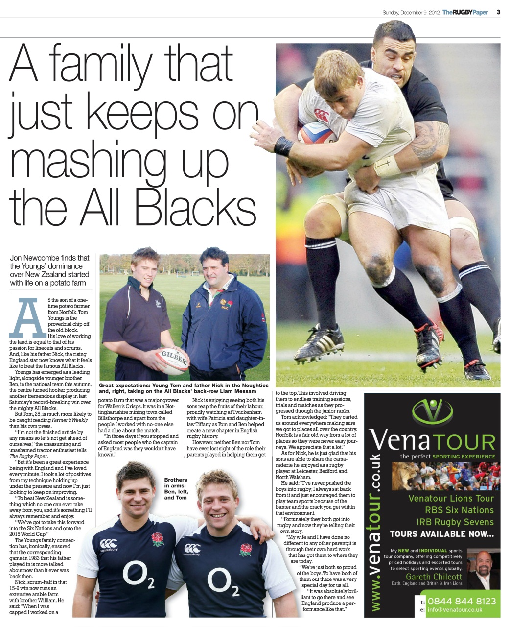 The Rugby Paper Preview Pages