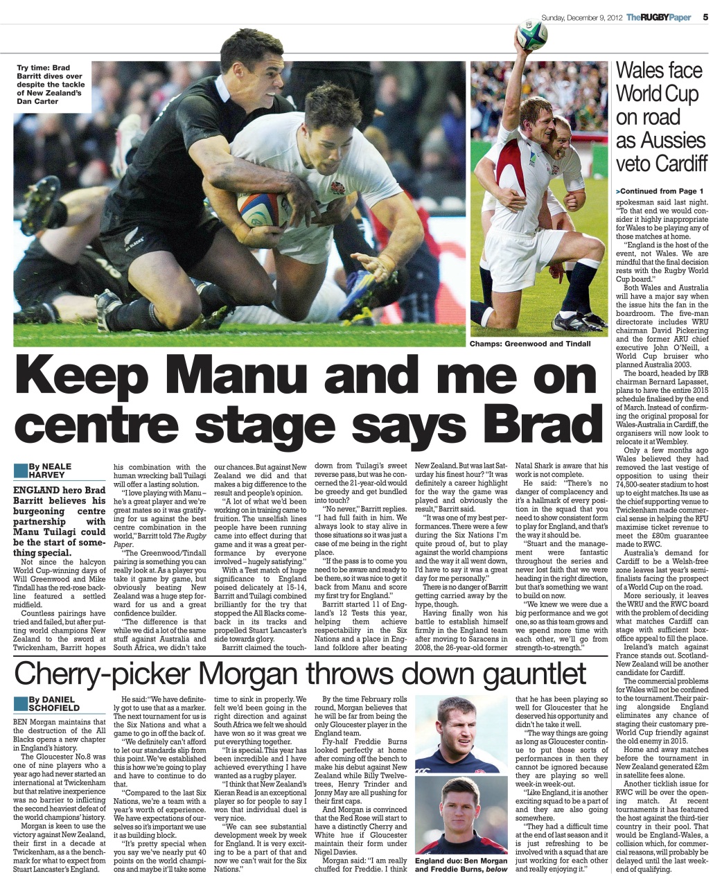 The Rugby Paper Preview Pages