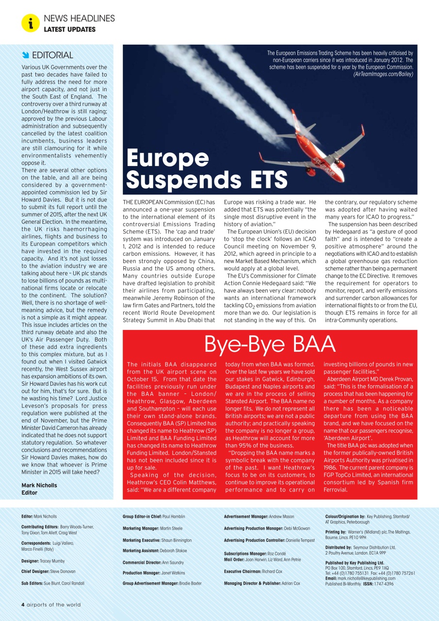 Airports of the World Preview Pages