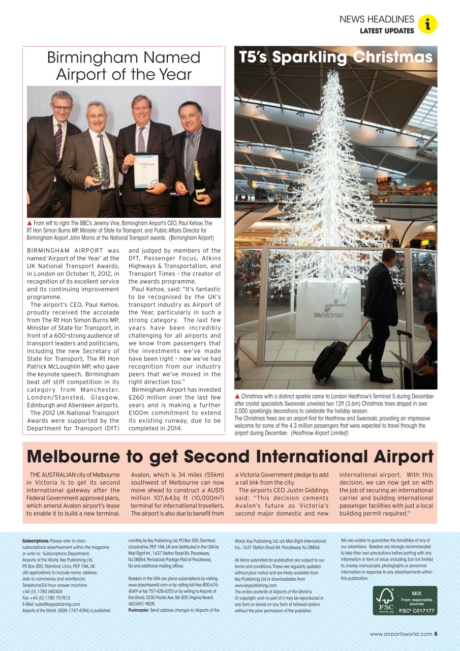 Airports of the World Preview Pages