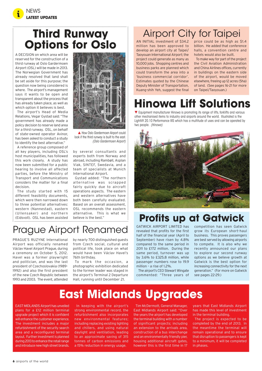 Airports of the World Preview Pages