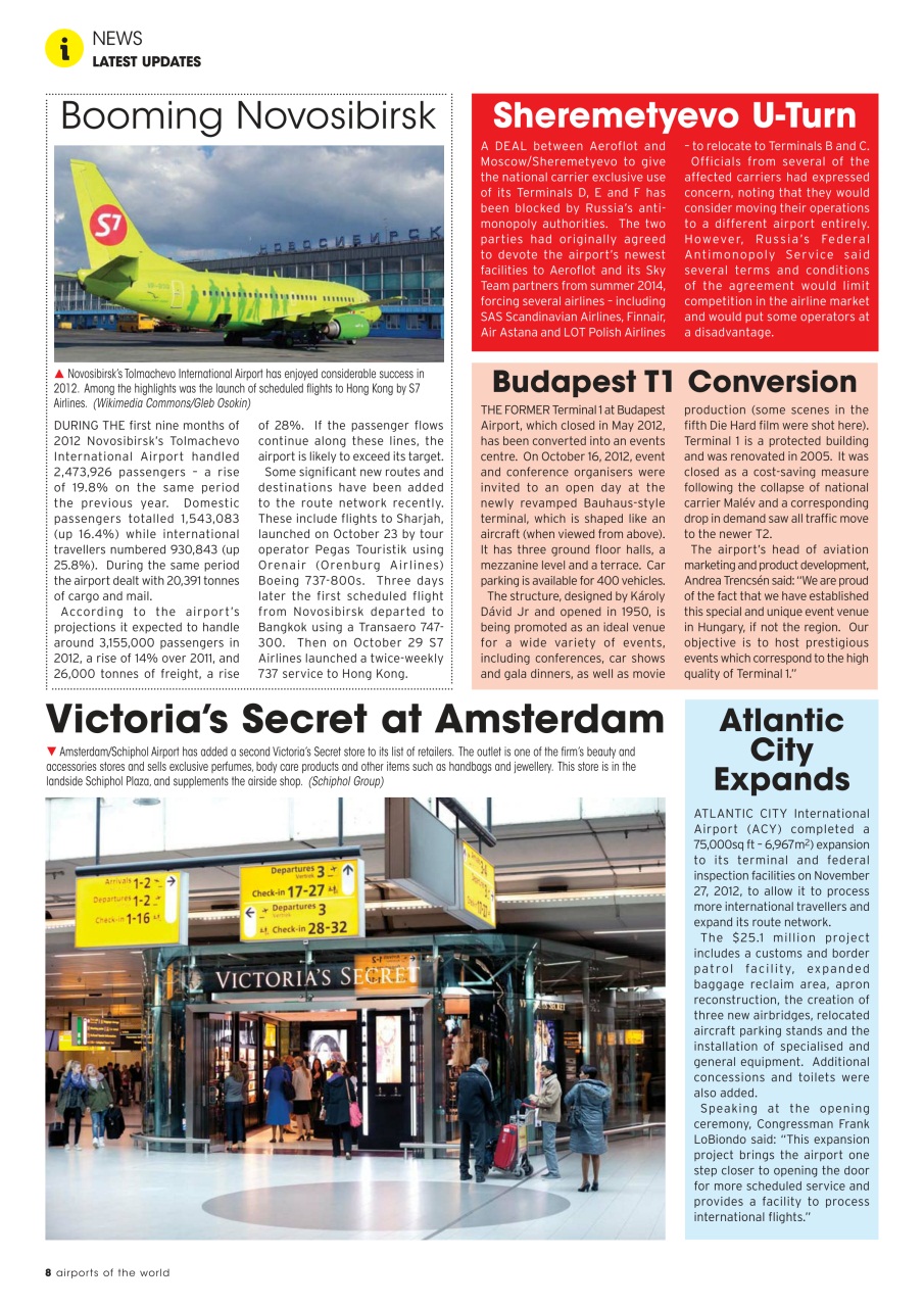 Airports of the World Preview Pages