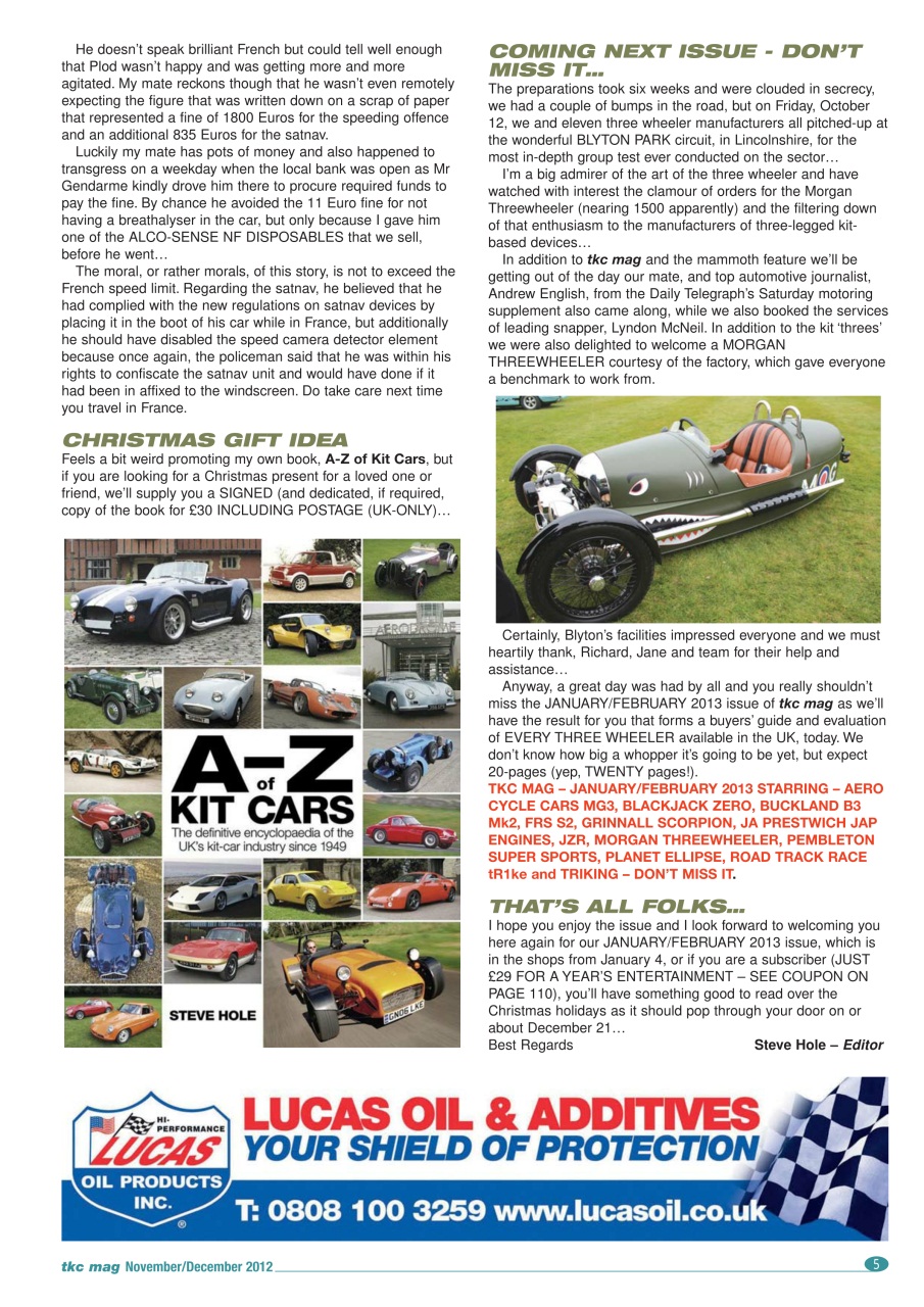 TKC Magazine Preview Pages