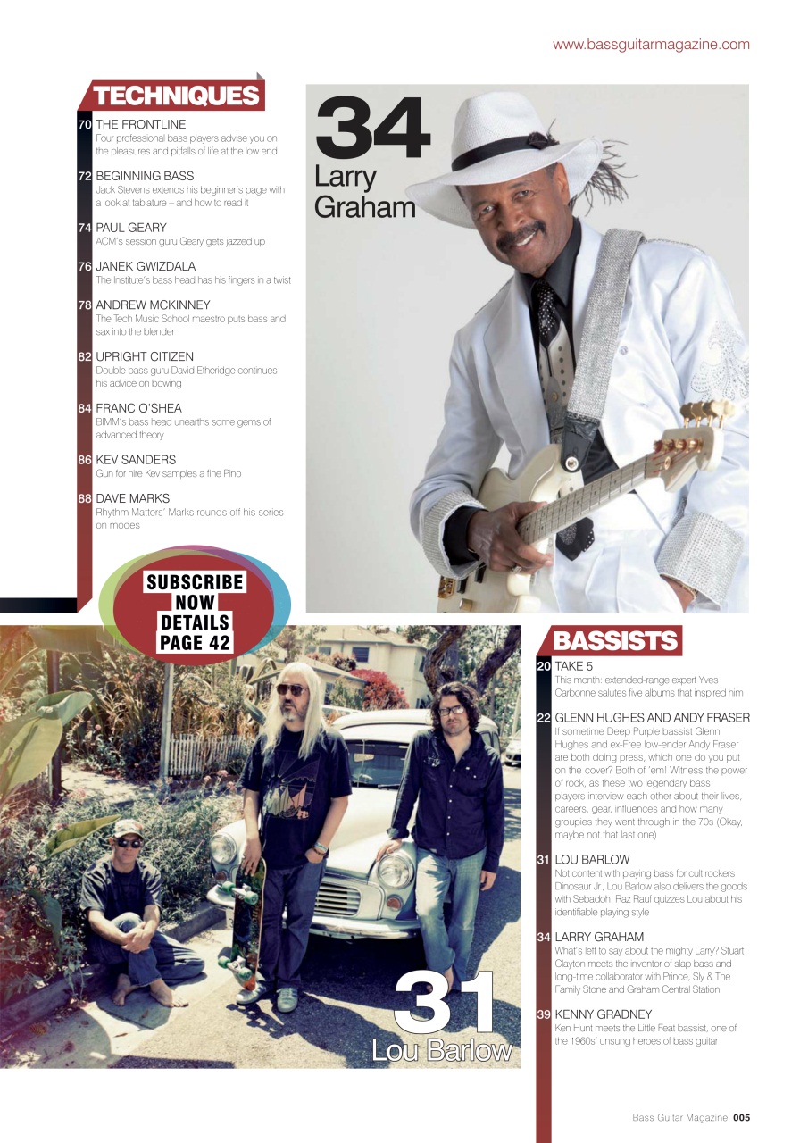 Bass Player UK Preview Pages