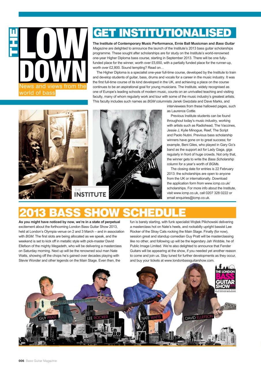 Bass Player UK Preview Pages
