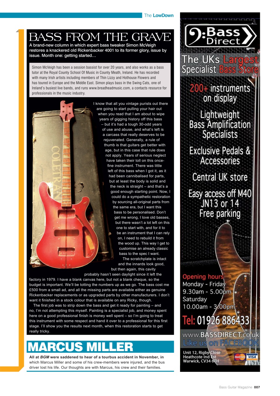 Bass Player UK Preview Pages