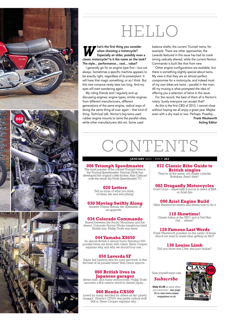 Classic Bike Guide Preview Pages