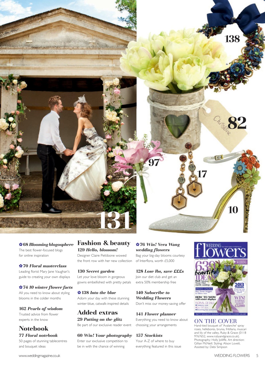 Wedding Flowers Magazine Preview Pages
